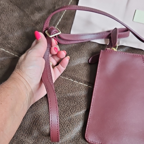 Radley London Pocket Port Wine Leather Crossbody Bag - Picture 12 of 17